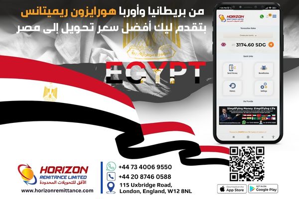 Sending Money to Egypt with Horizon Remittance